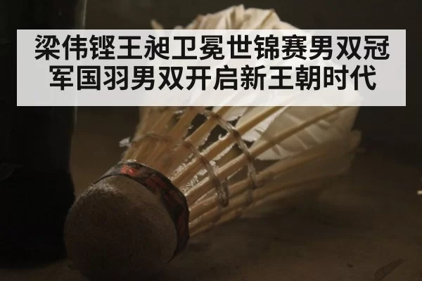 梁伟铿王昶卫冕世锦赛男双冠军国羽男双开启新王朝时代